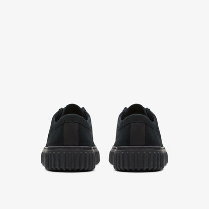 Torhill Lo Black Suede - Clarks Men