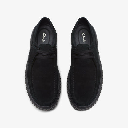 Torhill Lo Black Suede - Clarks Men