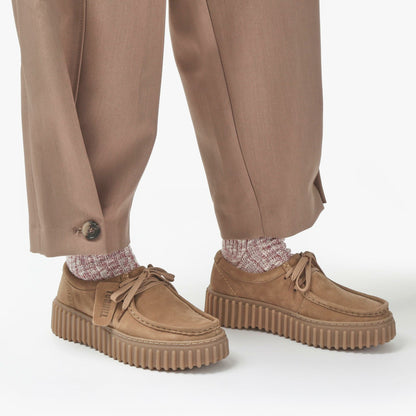 Torhill Bee Light Tan Nubuck - Clarks Women