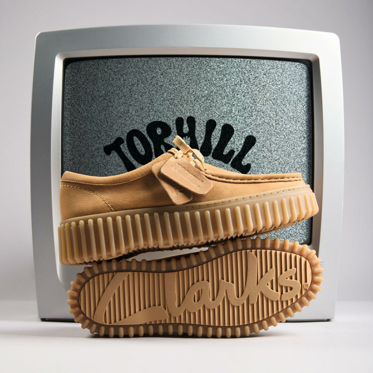 Torhill Bee Light Tan Nubuck - Clarks Women