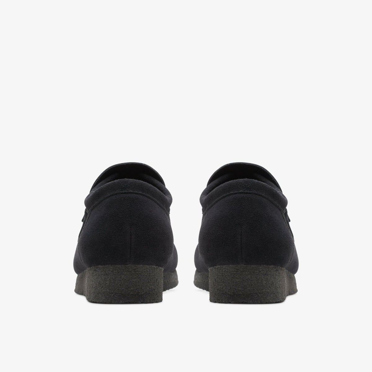 Wallabee Loafer Black Suede - Clarks Men