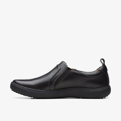 Nalle Lilac Black Leather - Clarks Women