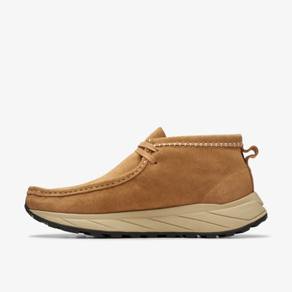 Wallabee Eden Dark Sand Suede - Clarks Men