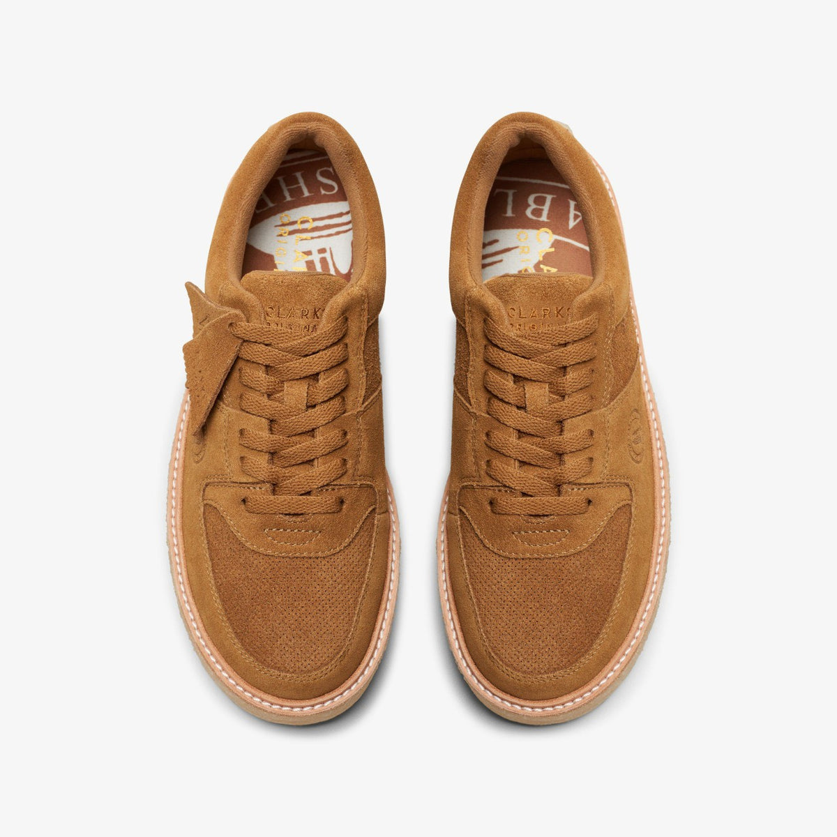 Sandford Golden Sand Suede - Clarks Women|Men