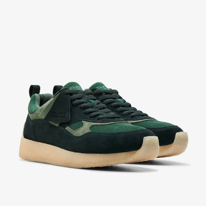 Lockhill Dark Green Combination - Clarks Women|Men