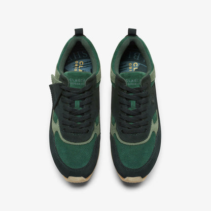 Lockhill Dark Green Combination - Clarks Women|Men