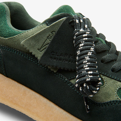 Lockhill Dark Green Combination - Clarks Women|Men