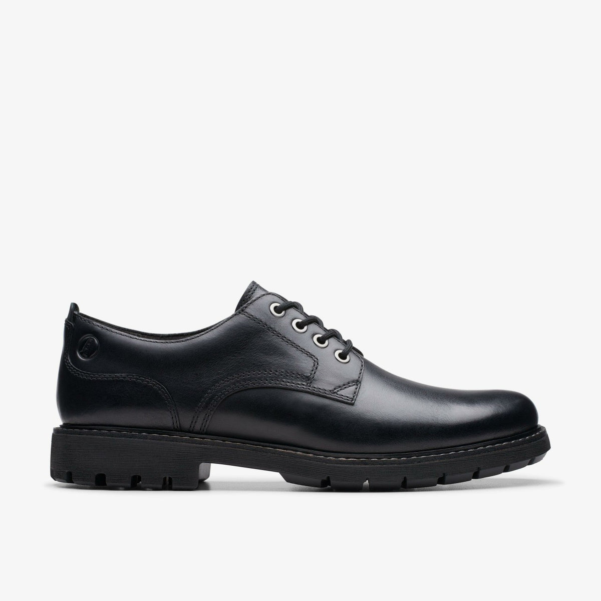 Batcombe Tie Black Leather - Clarks Men