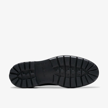 Batcombe Tie Black Leather - Clarks Men