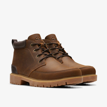 Rossdale Mid Beeswax Leather - Clarks Men