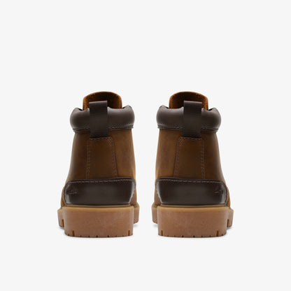 Rossdale Mid Beeswax Leather - Clarks Men
