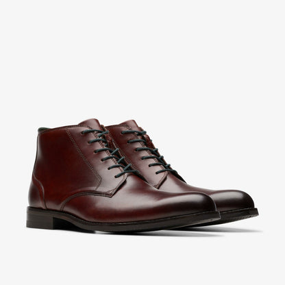 Craft Arlo Hi British Tan Leather - Clarks Men