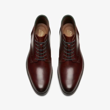 Craft Arlo Hi British Tan Leather - Clarks Men