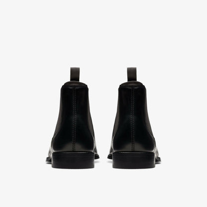 Craft Arlo Top Chelsea Boot Black Leather - Clarks Men