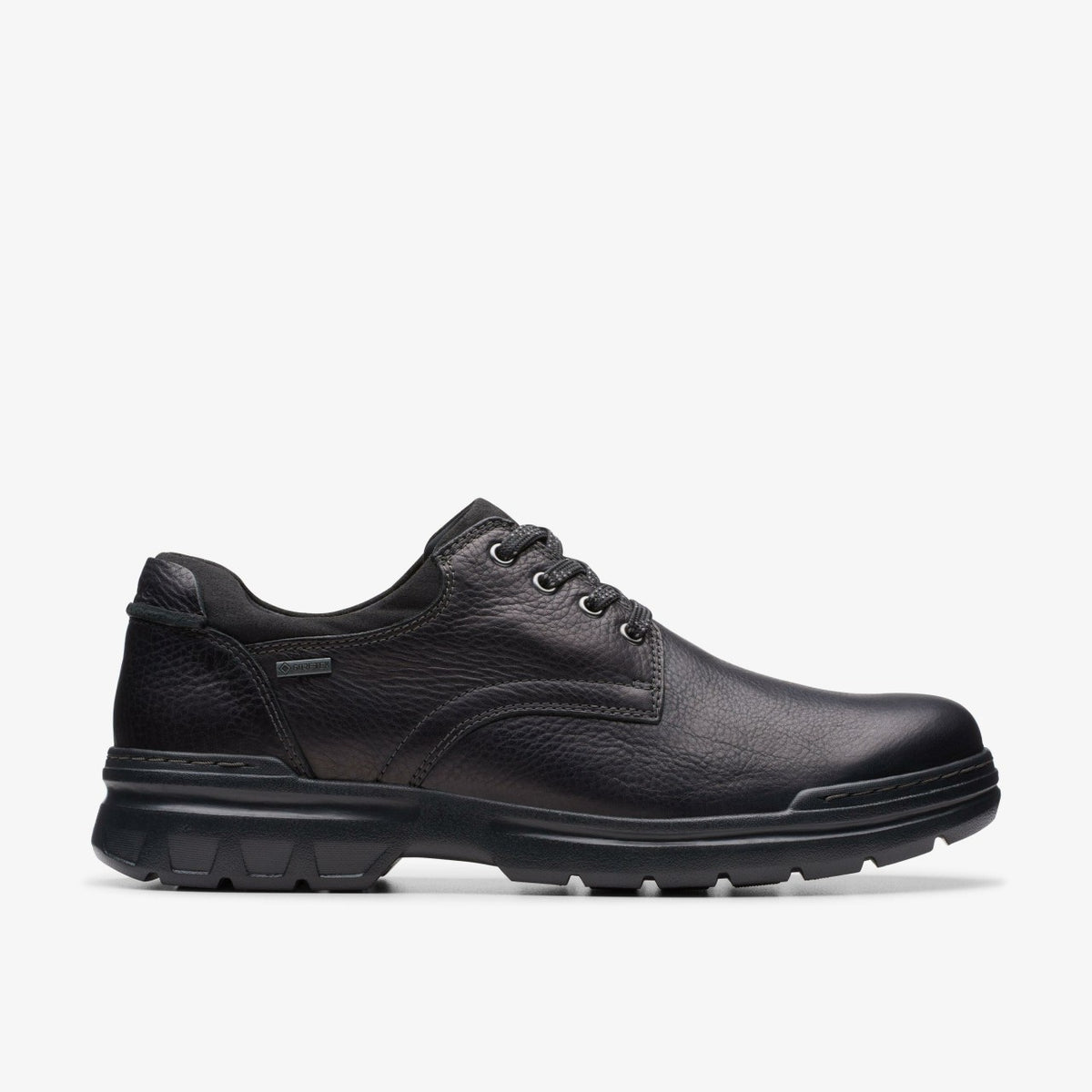 Rockie Walk GORE-TEX Black Leather - Clarks Men