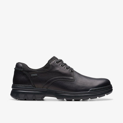 Rockie Walk GORE-TEX Black Leather - Clarks Men
