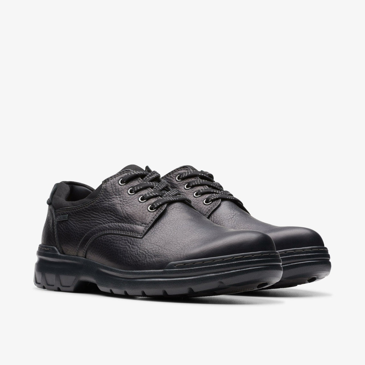 Rockie Walk GORE-TEX Black Leather - Clarks Men