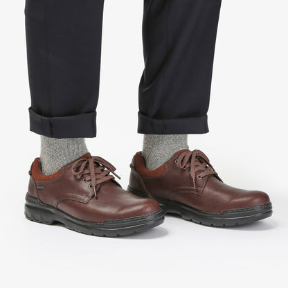 Rockie Walk GORE-TEX Dark Tan Leather - Clarks Men