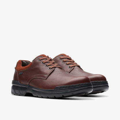 Rockie Walk GORE-TEX Dark Tan Leather - Clarks Men