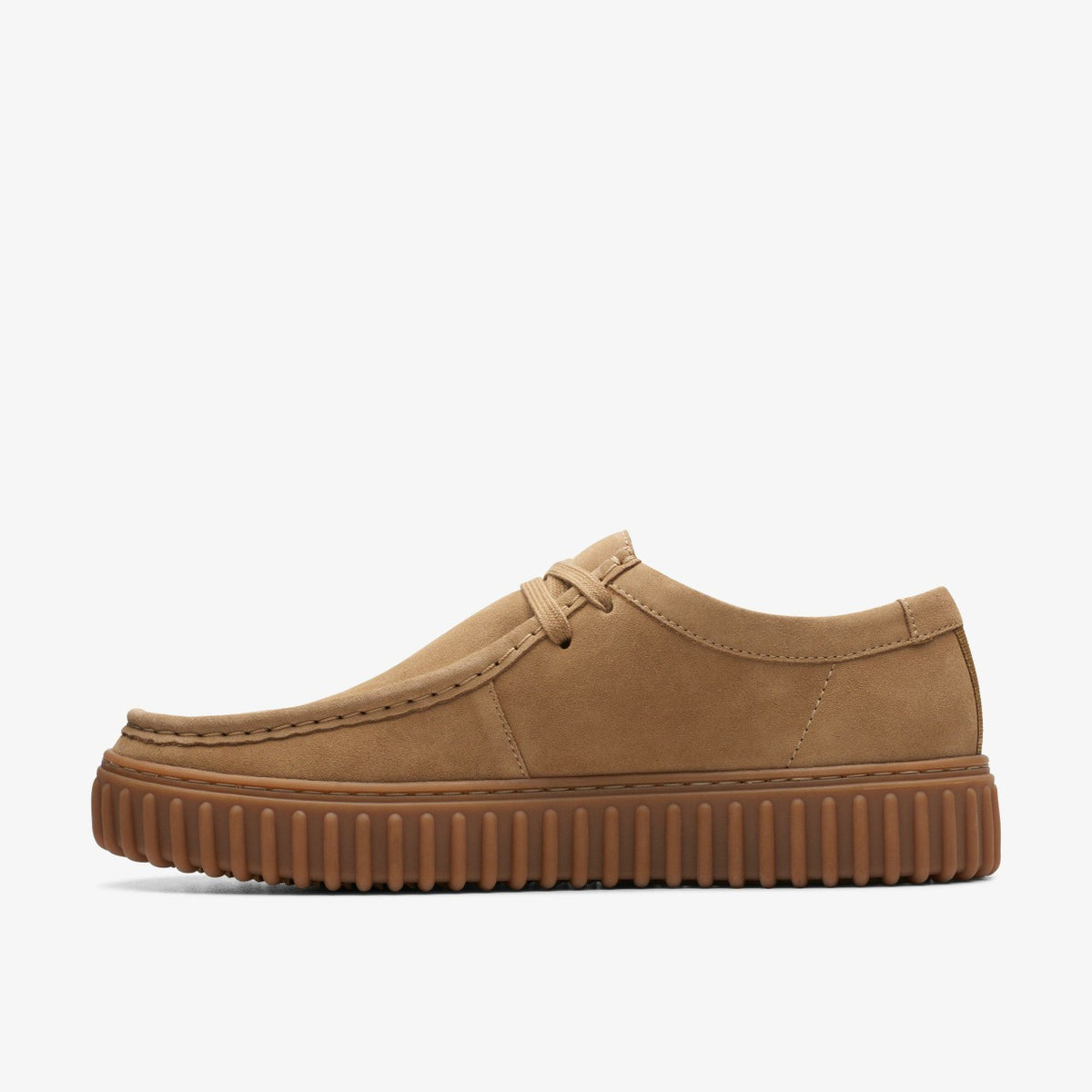 Torhill Lo Dark Sand Suede - Clarks Men