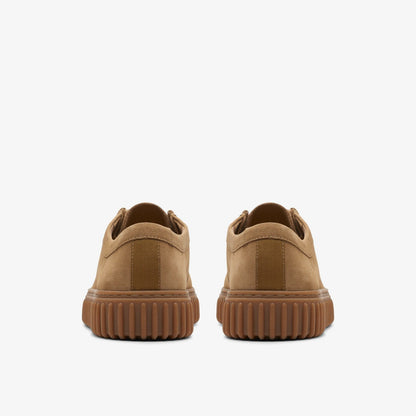Torhill Lo Dark Sand Suede - Clarks Men