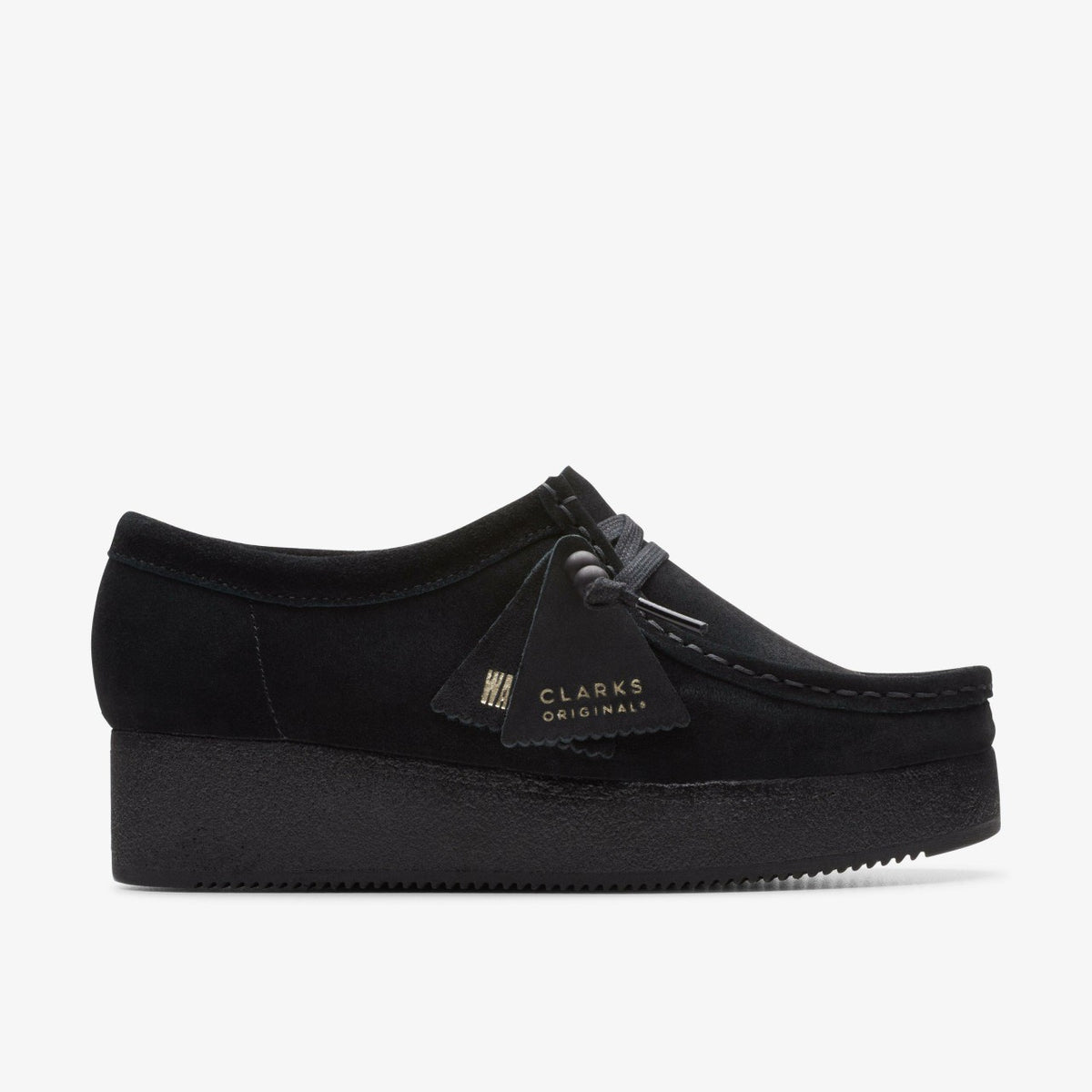 Wallacraft Bee Black Suede - Clarks Women