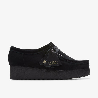 Wallacraft Bee Black Suede - Clarks Women