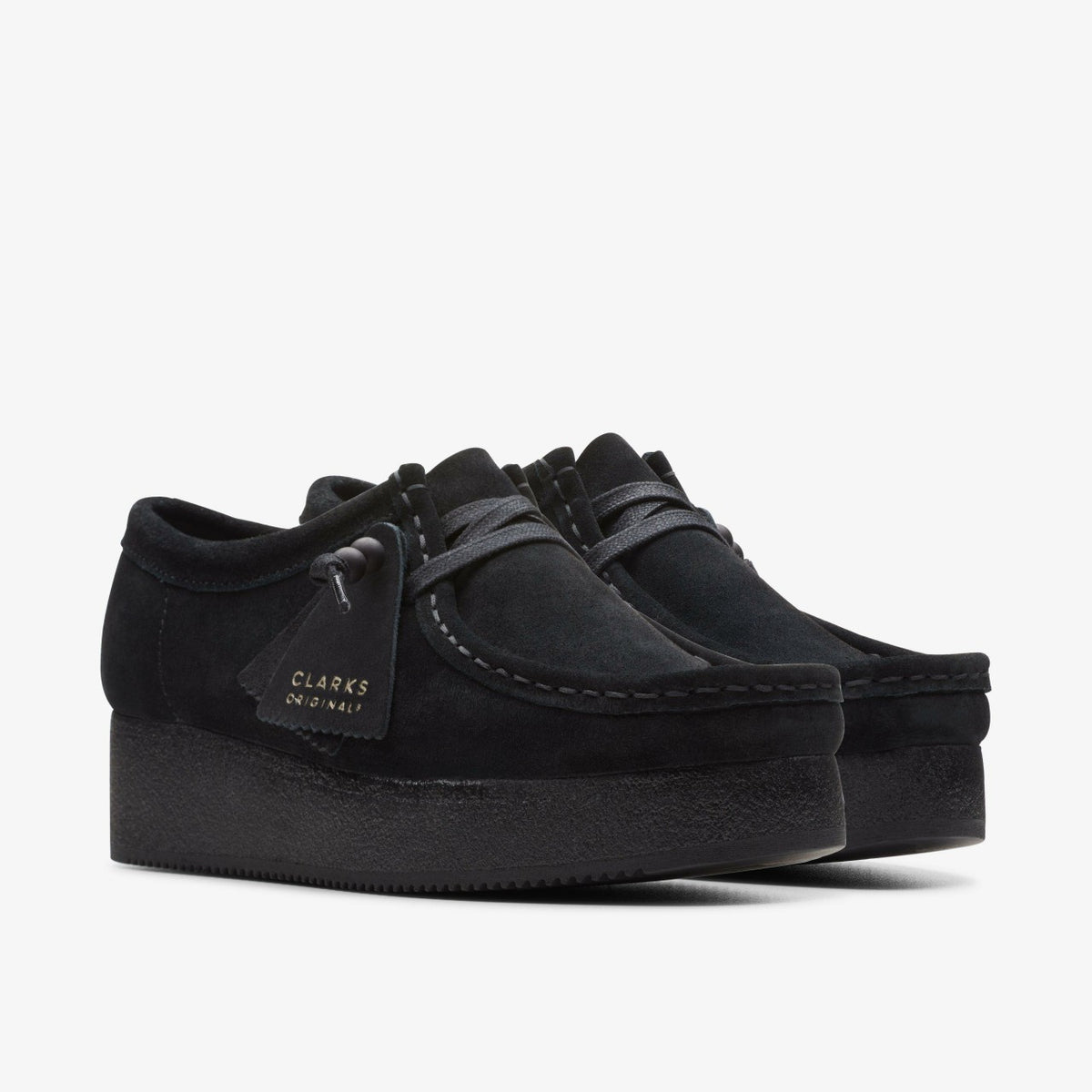 Wallacraft Bee Black Suede - Clarks Women
