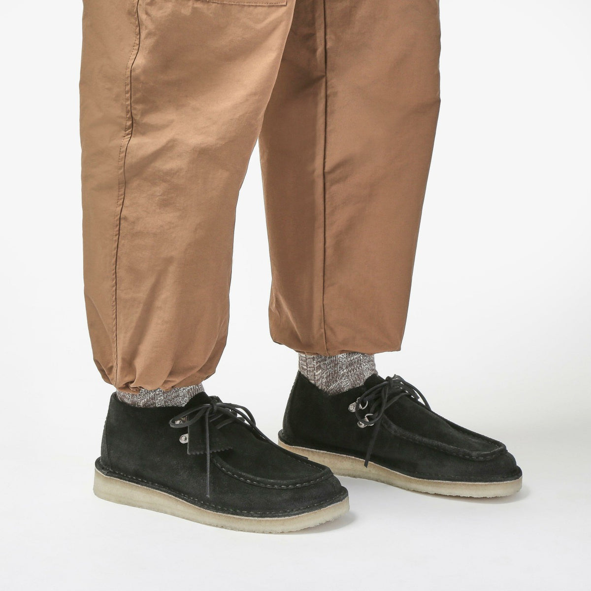 Desert Nomad Black Suede - Clarks Men
