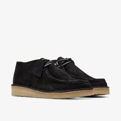 Desert Nomad Black Suede - Clarks Men
