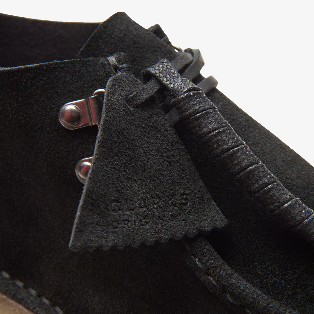 Desert Nomad Black Suede - Clarks Men