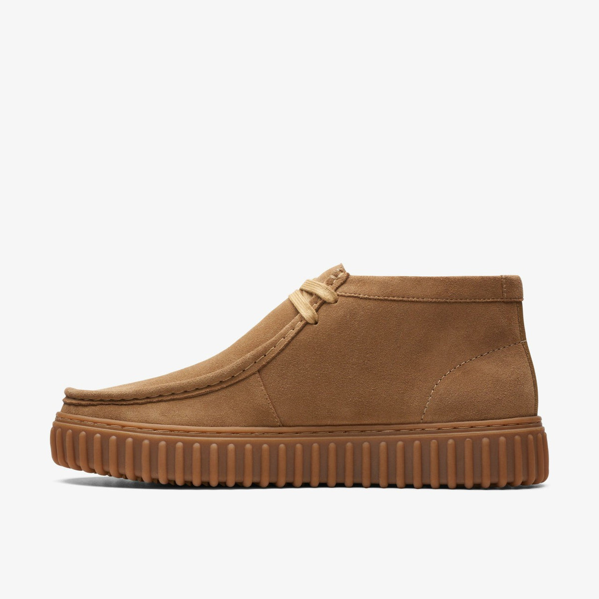 Torhill Hi Dark Sand Suede - Clarks Women|Men