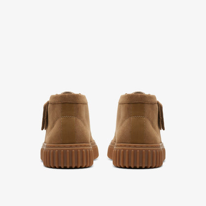 Torhill Hi Dark Sand Suede - Clarks Women|Men