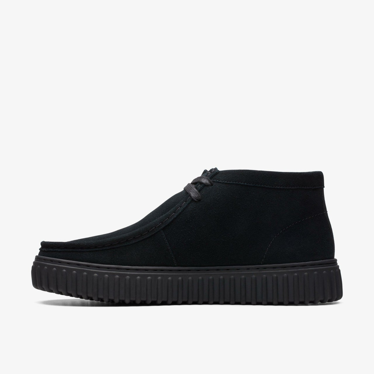 Torhill Hi Black Suede - Clarks Women|Men