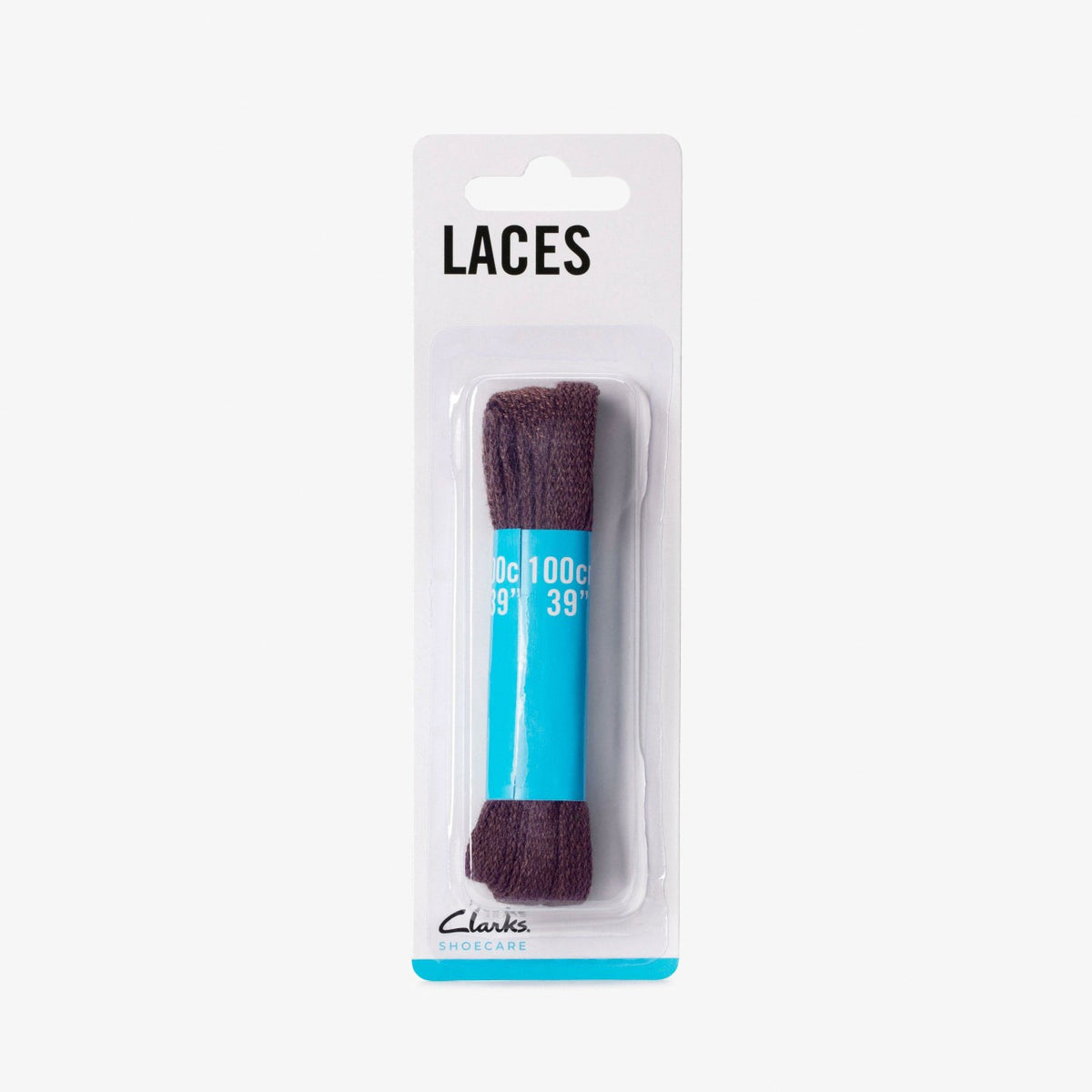 100cm Flat Lace Brown - Clarks Women|Men