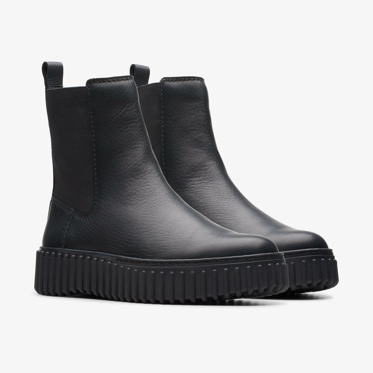 Torhill Maple Ankle Boot Black Leather - Clarks Women