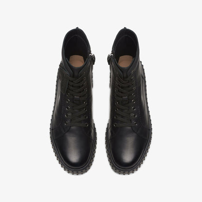 Torhill Rise Ankle Boot Black Leather - Clarks Women