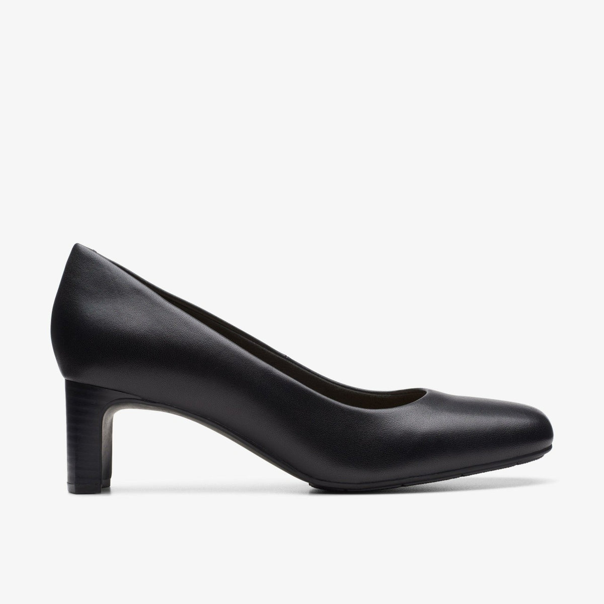 Kyndall Iris Black Leather - Clarks Women