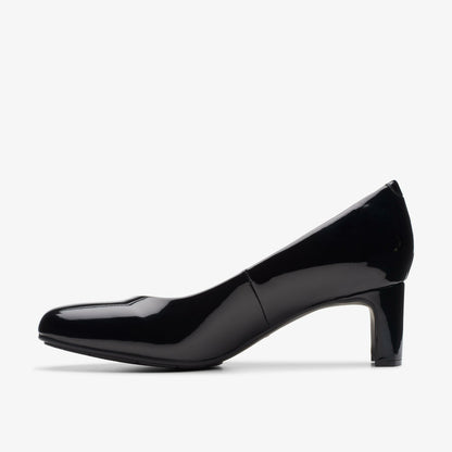 Kyndall Iris Black Patent - Clarks Women