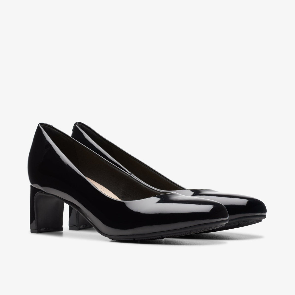 Kyndall Iris Black Patent - Clarks Women