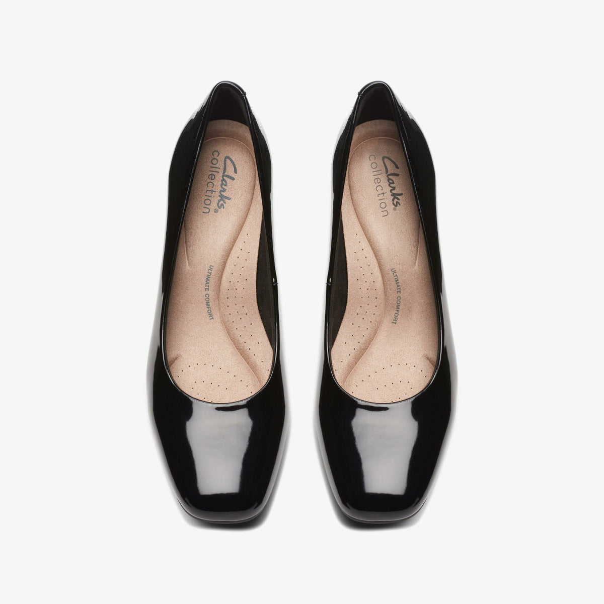 Kyndall Iris Black Patent - Clarks Women