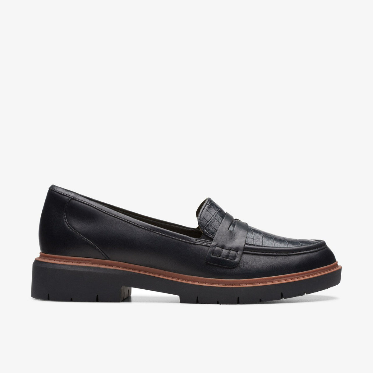 Westlynn Ayla Black Leather - Clarks Women