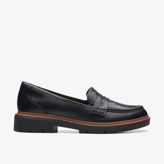 Westlynn Ayla Black Leather - Clarks Women