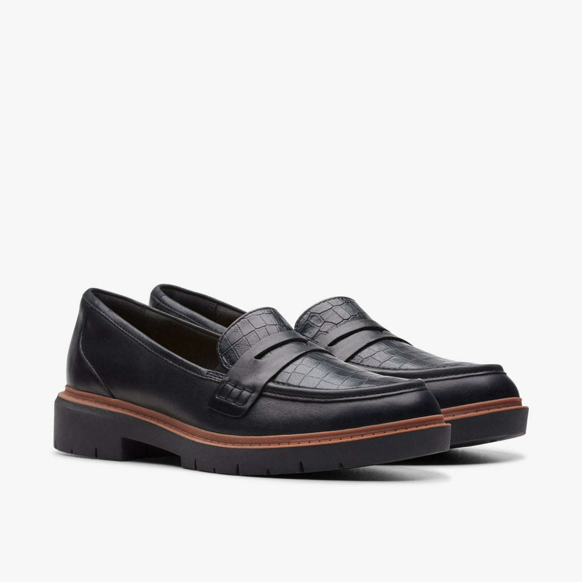 Westlynn Ayla Black Leather - Clarks Women