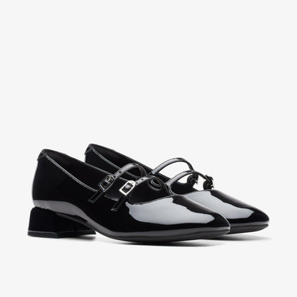 Daiss 30 Shine Black Patent - Clarks Women