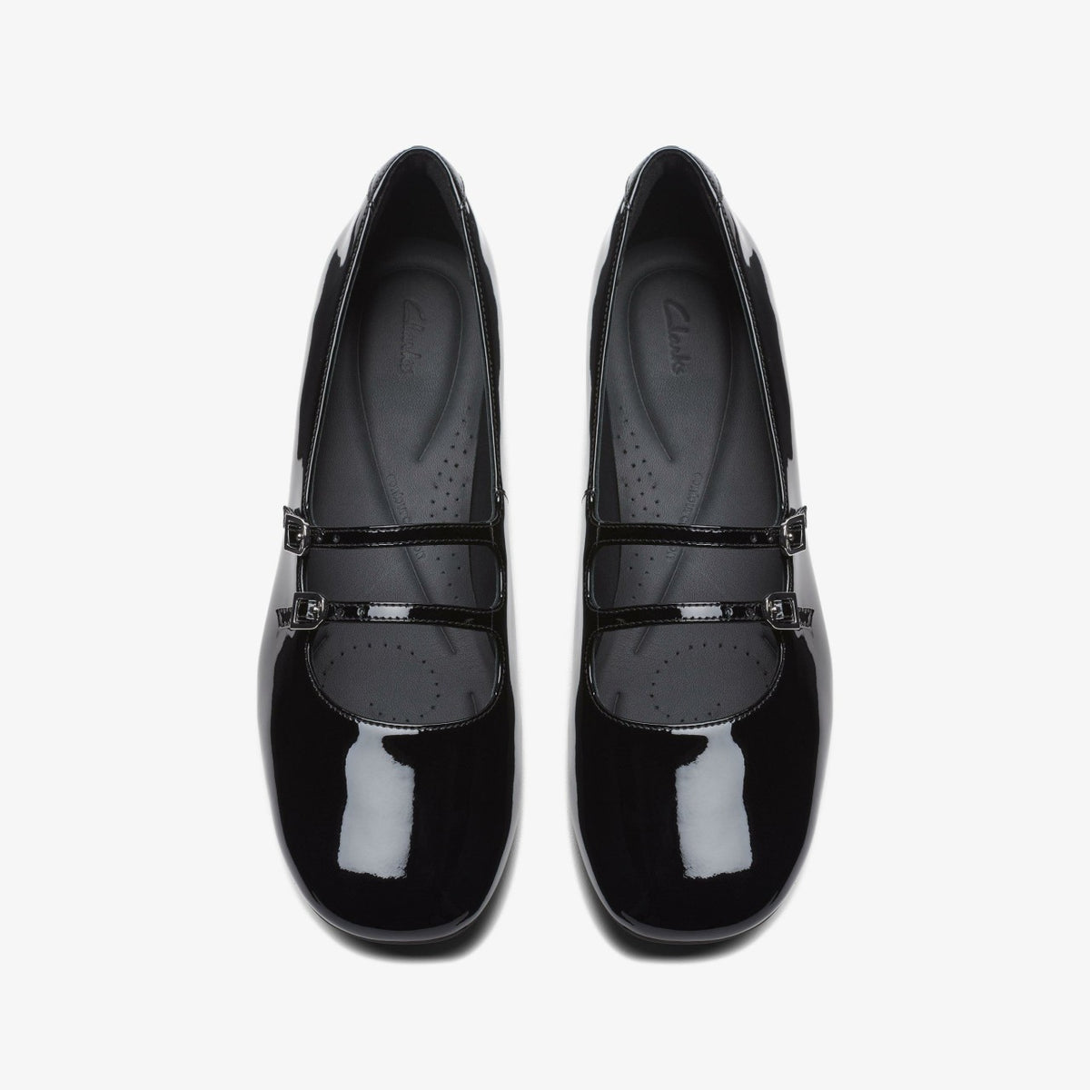 Daiss 30 Shine Black Patent - Clarks Women