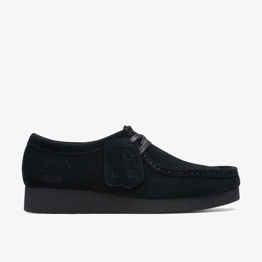 Wallabee EVO Shoe Black Suede - Clarks Women