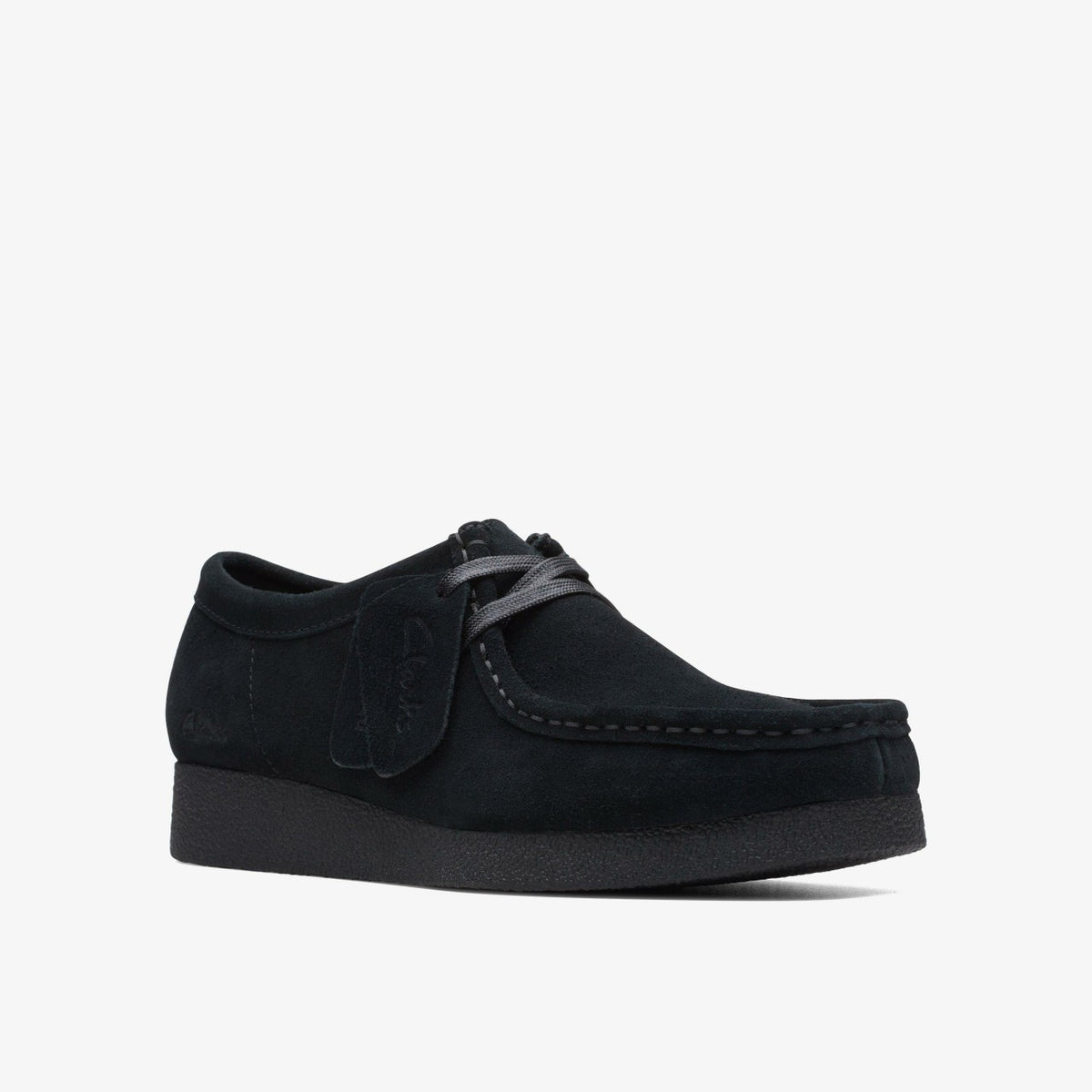 Wallabee EVO Shoe Black Suede - Clarks Women