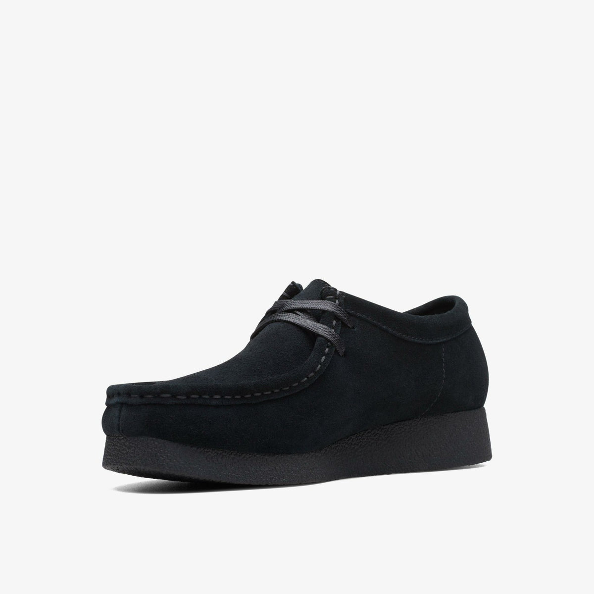 Wallabee EVO Shoe Black Suede - Clarks Women
