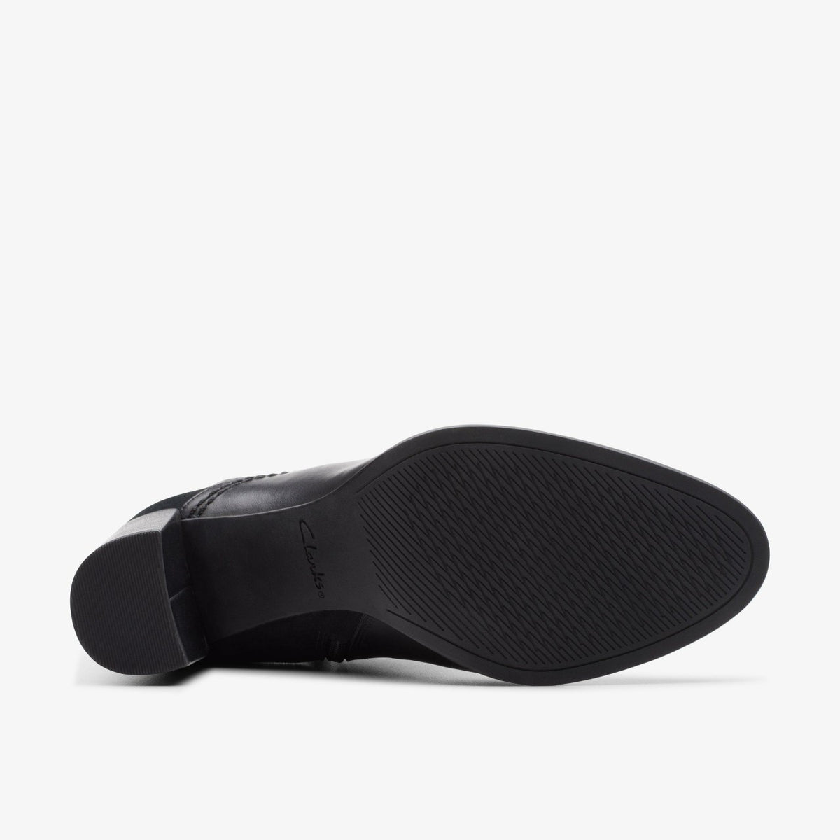 Freva 85 Buckle Black Leather - Clarks Women